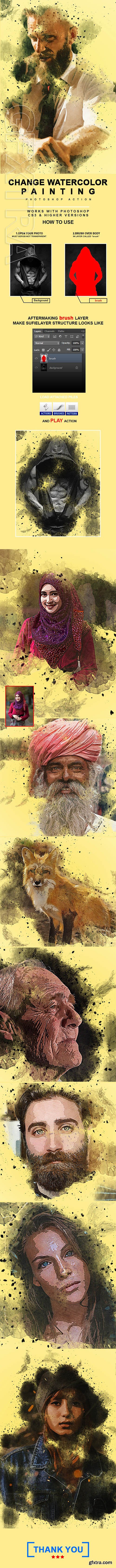 GraphicRiver - Change Watercolor Painting Photoshop Action 25748479 GraphicRiver - Change Watercolor Painting Photoshop Action 25748479