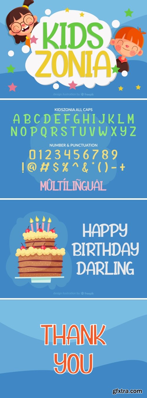 Kidszonia Font