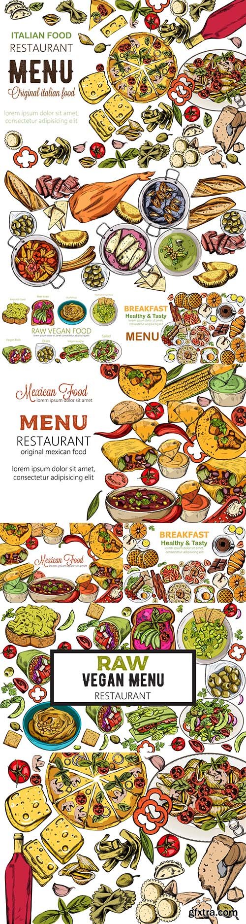 Mexican and Italian hot pepper restaurant menu
