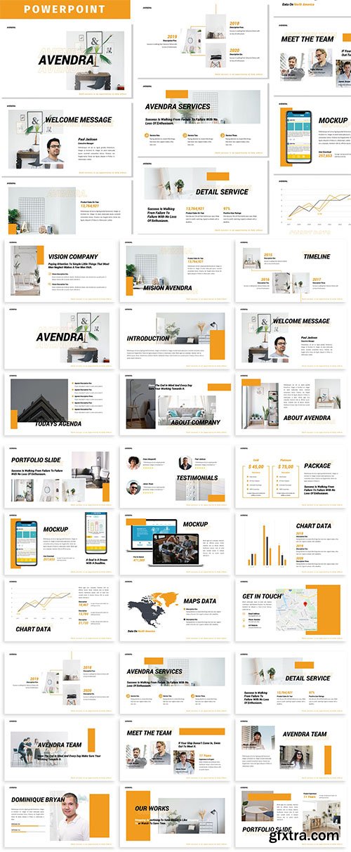 Avendra - Business Powerpoint Template Avendra - Business Powerpoint Template