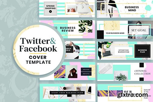 Facebook & Twitter Cover Templates Facebook & Twitter Cover Templates