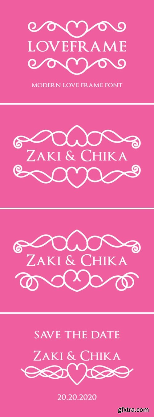 Loveframe Font