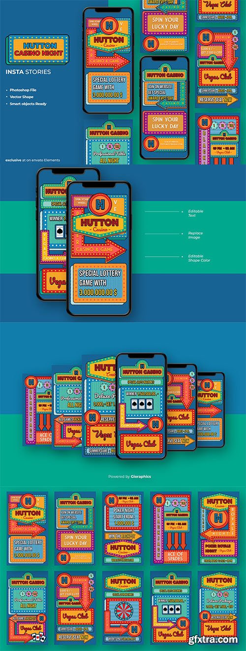 Hutton - Casino Instagram Story