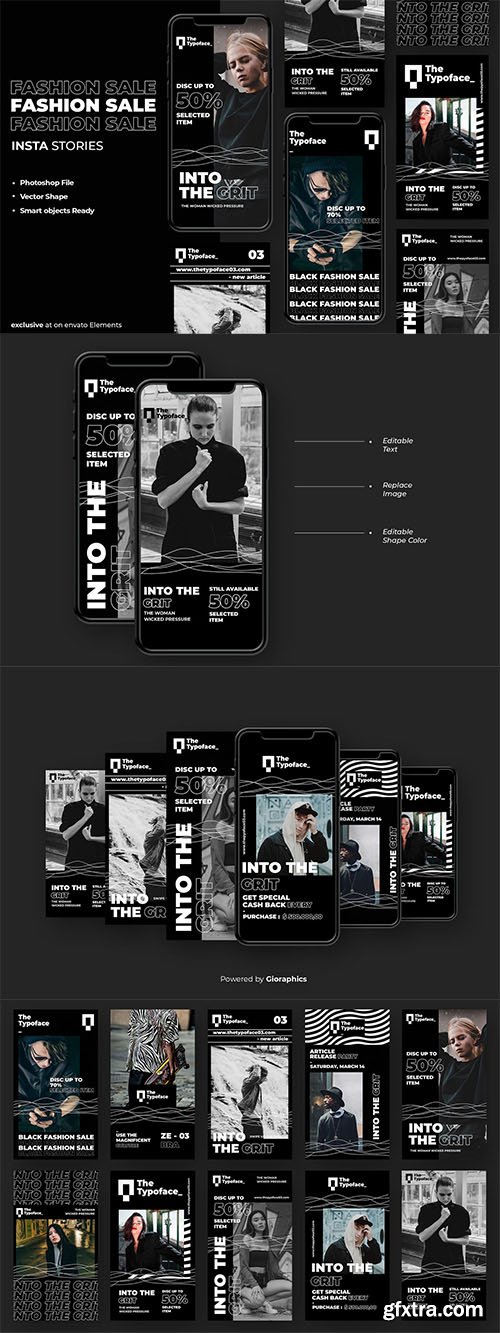 Fashion Sale Instagram Story Template Fashion Sale Instagram Story Template