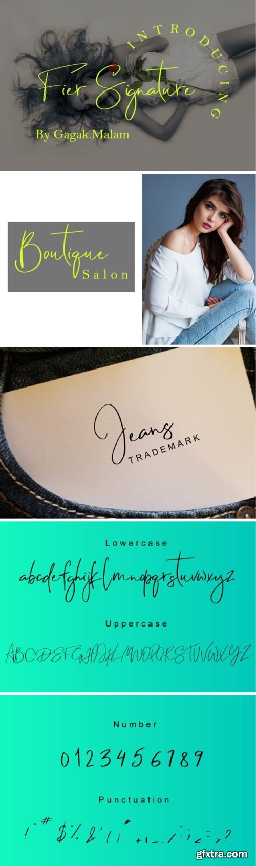 Fier Signature Font