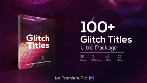Videohive - Glitch Titles Pack for Premiere Pro