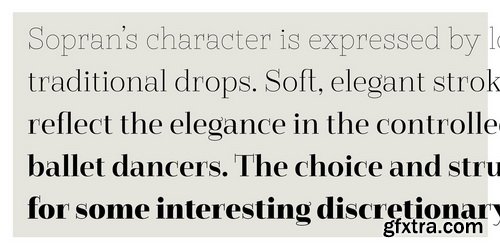 Sopran Font Family Sopran Font Family