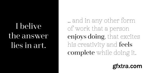 Sopran Font Family Sopran Font Family