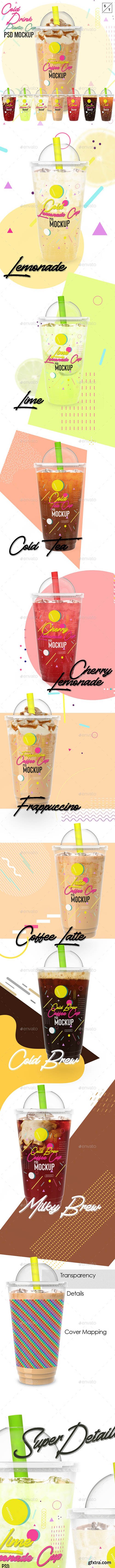 GraphicRiver - Cold Drink Plastic Cup PSD Mockup 24203974