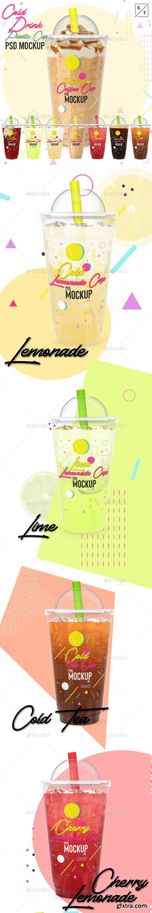 GraphicRiver - Cold Drink Plastic Cup PSD Mockup 24203974