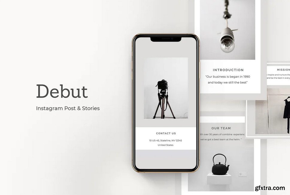 Debut Instagram Post & Stories » GFxtra