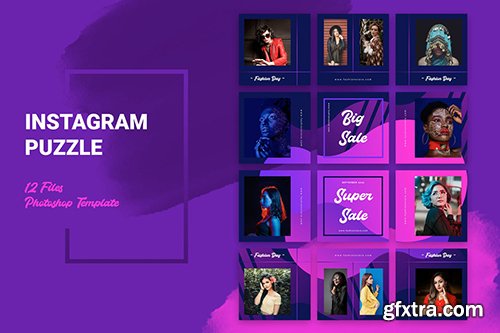 Instagram Puzzle Urban Trend Fashion