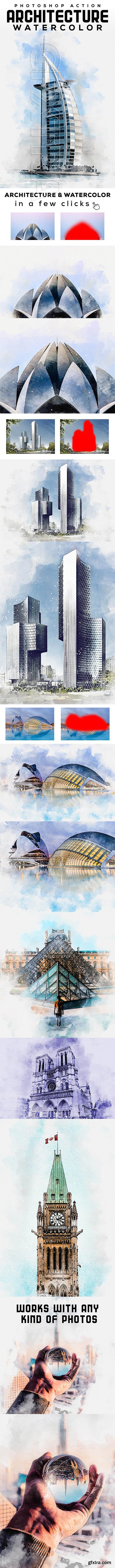 GraphicRiver - Architecture Watercolor Photoshop Action 25914179 GraphicRiver - Architecture Watercolor Photoshop Action 25914179