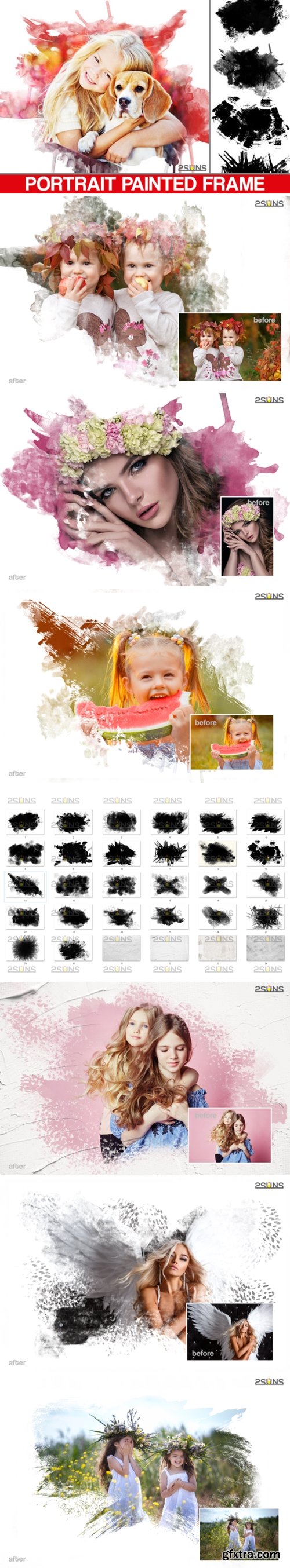 Portrait Paint Masks Photoshop Overlay 3723214