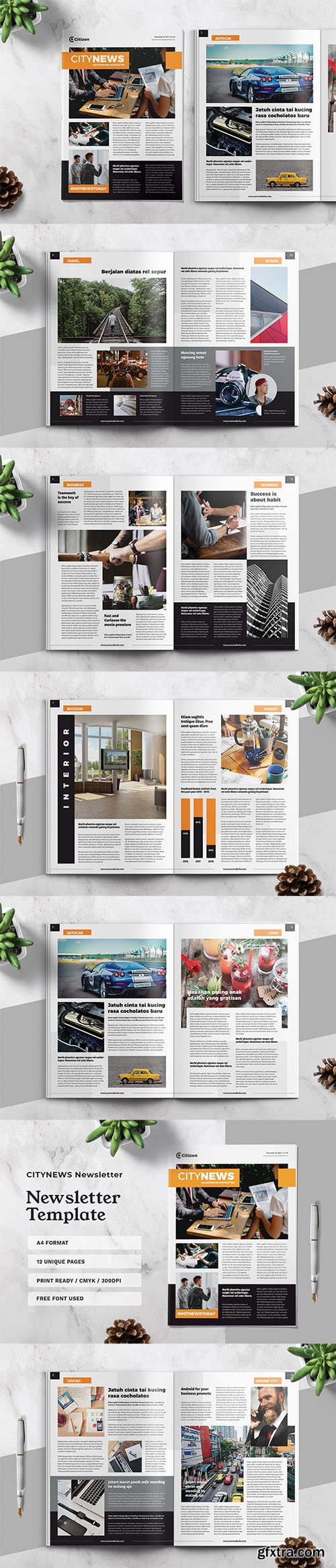 Business Newsletter Template Business Newsletter Template