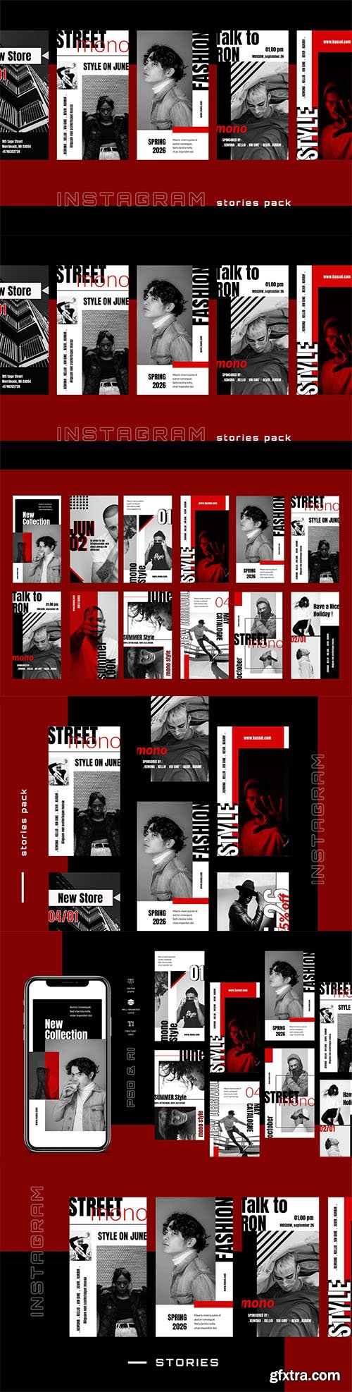 Mono - Instagram Stories Template Mono - Instagram Stories Template
