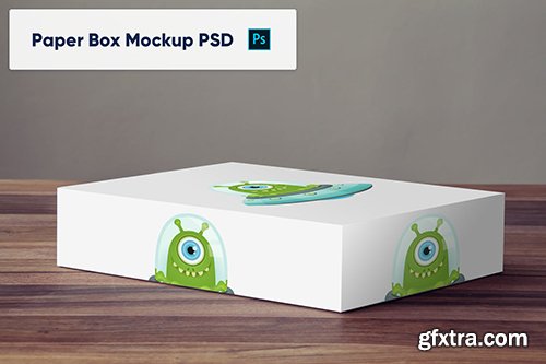 Paper Box PSD Mockup - Vol. 1 Paper Box PSD Mockup - Vol. 1
