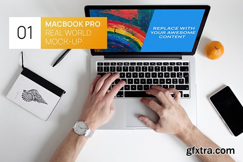 Person Using MacBook 13 Real World Mock-up Person Using MacBook 13 Real World Mock-up