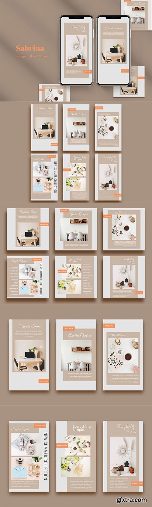 Sabrina Instagram Post & Stories