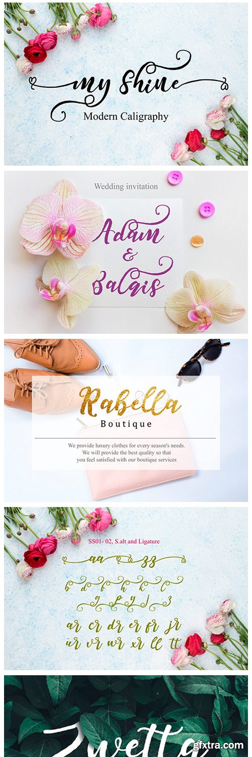 My Shine Font My Shine Font