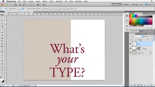 Lynda - Photoshop for Designers: Type Essentials (2011) ...