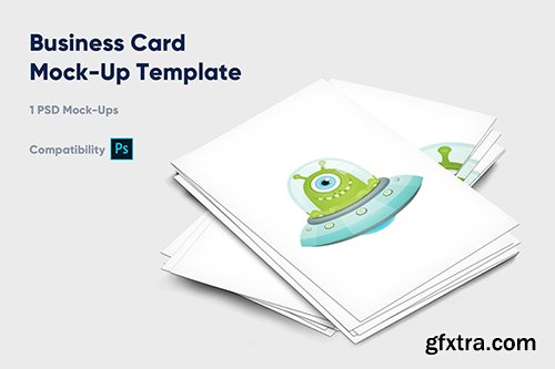 Business Card Mock-Up Template - Vol. 4 Business Card Mock-Up Template - Vol. 4
