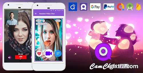 CodeCanyon - Cam Chat v1.0 - Android Dating App with Voice/Video Calls - In-App Subscriptions - 25237026