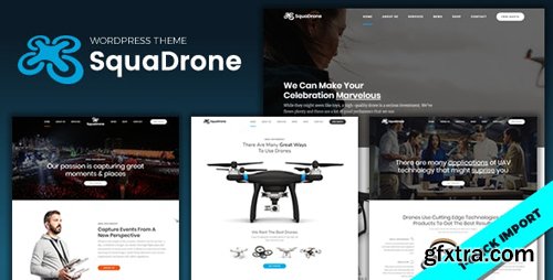 Download ThemeForest - SquaDrone v1.1.0 - Drone & UAV Business ...