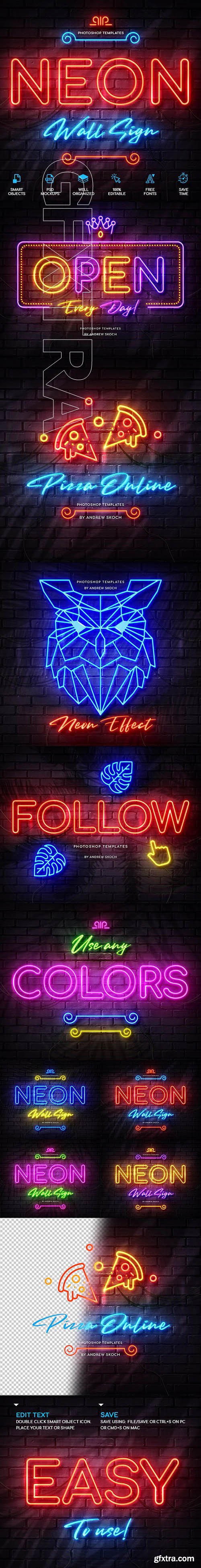 GraphicRiver - Neon Wall Sign Creator 26127266
