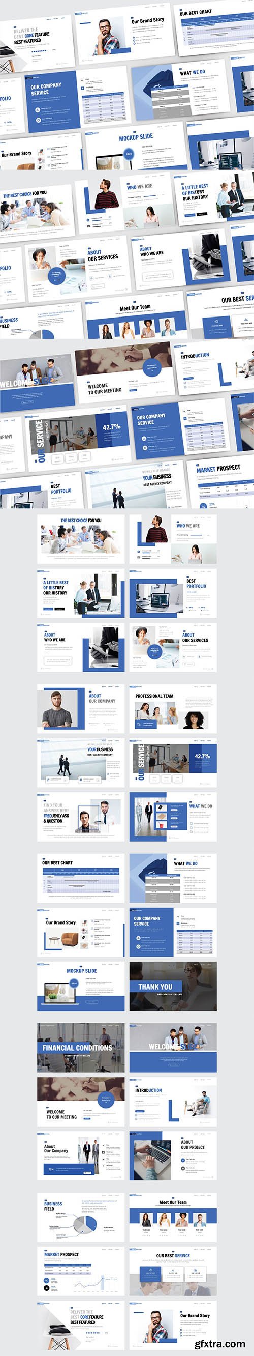 FINANCIAL CONDITIONS - Powerpoint, Keynote and Google Slide Template