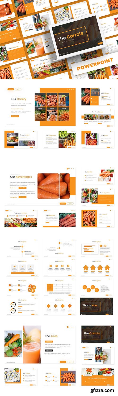 The Carrot - Powerpoint, Keynote and Google Slide Template