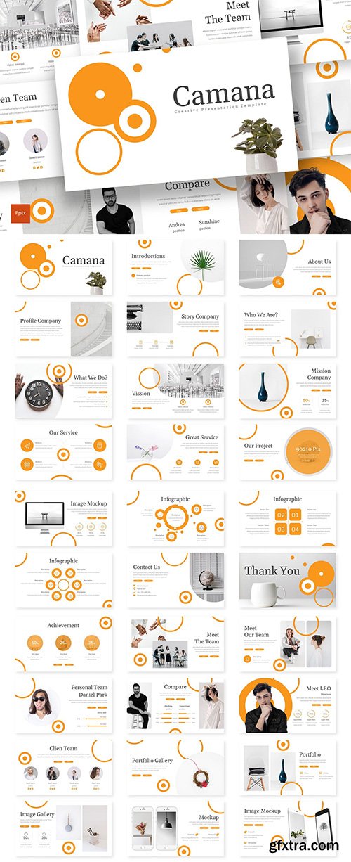 Camana - Powerpoint, Keynote and Google Slide Template