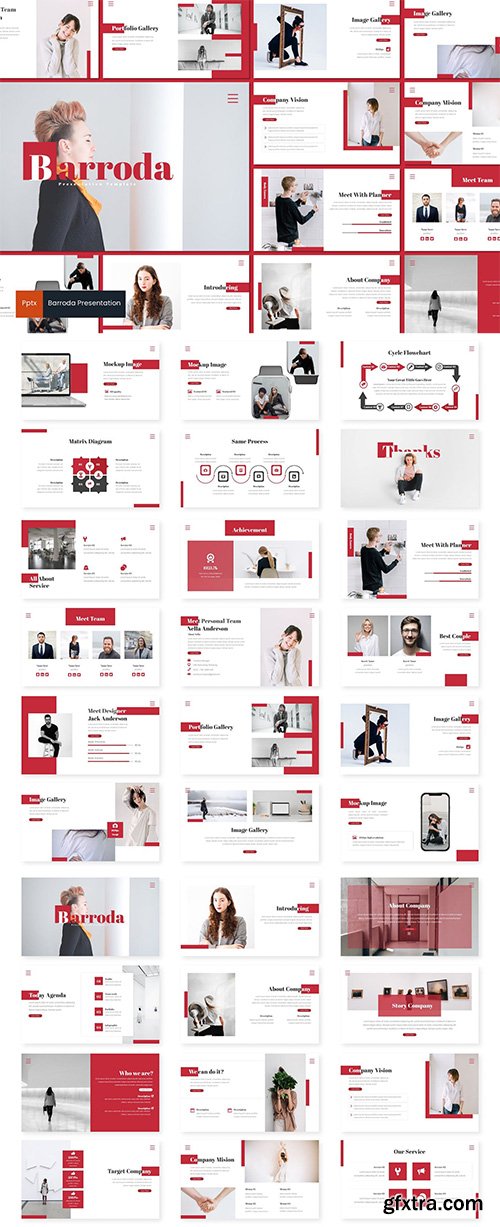 Barroda - Powerpoint, Keynote and Google Slide Template