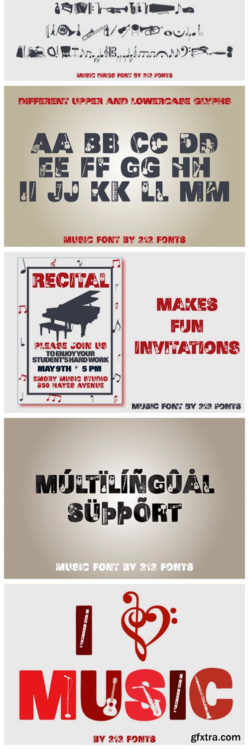 Music Font Music Font