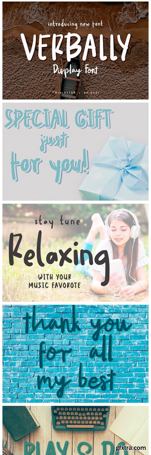 Verbally Font Verbally Font