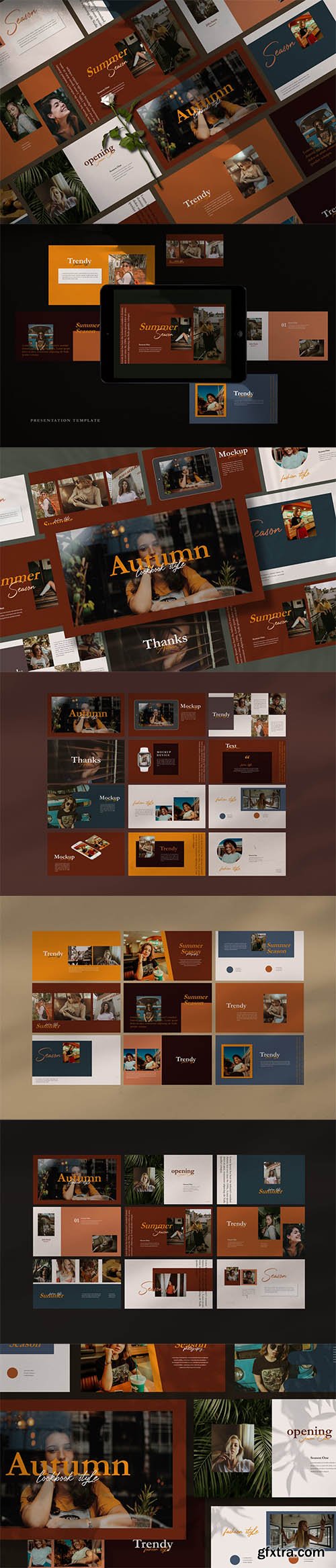 Autumn Creative Business Powerpoint, Keynote and Google Slide Template