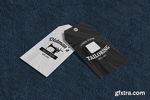 Clothing Tag Product Mockup V2 Clothing Tag Product Mockup V2