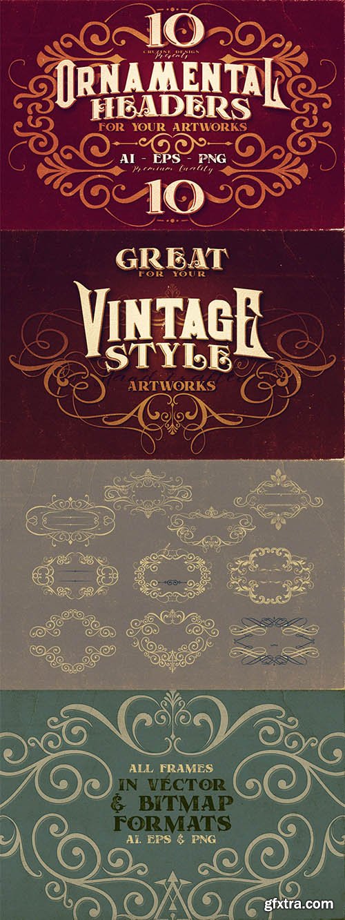 10 Ornamental Headers