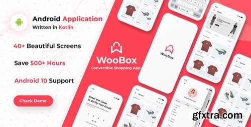 CodeCanyon - WooBox v7.0 - WooCommerce Android App E-commerce Full Mobile App + kotlin - 25092266