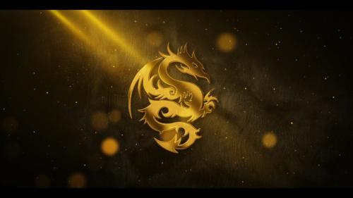 Gold Metal Particle Logo - 11097995