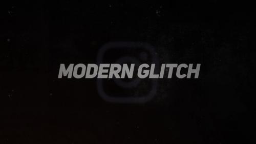Modern Glitch Logo Reveal - 12157814