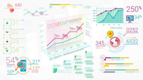 Colorful Corporate Infographic Elements - 10836894
