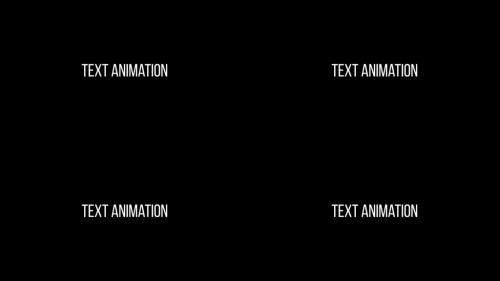 Text Animation Presets Pack - 11753552