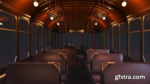 Turbosquid - X-1 class tram No. 466