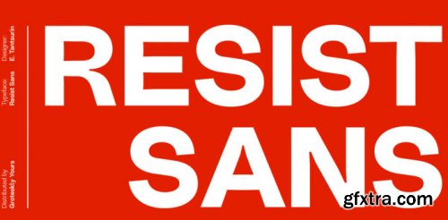 Resist Sans Complete Family