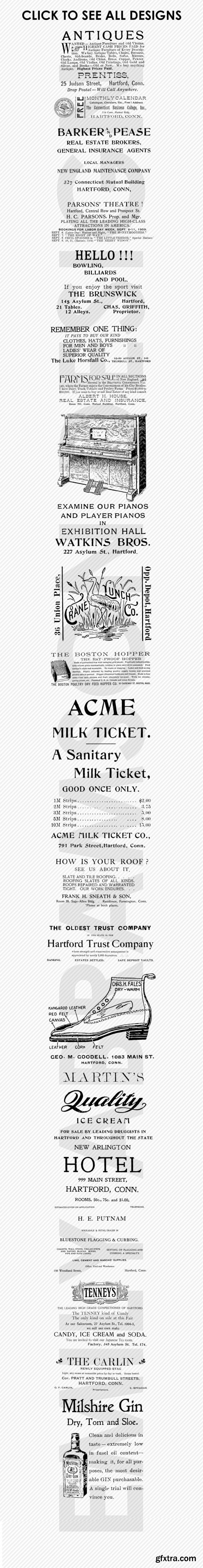 CreativeMarket - Vintage Ads 1 PS Brushes & Stamps 4316212