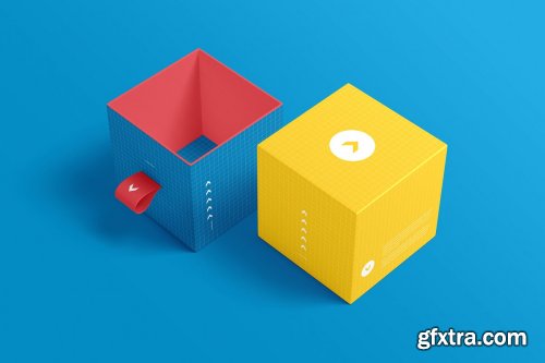 CreativeMarket - Box Packaging Mockup 4623478