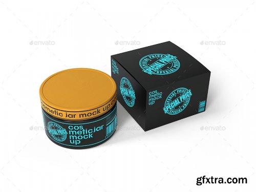 Graphicriver - Cosmetic Jar Mock Up 25804416