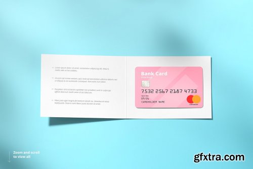 CreativeMarket - Credit / Bank Card Mockup 4644002