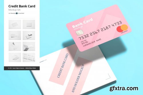 CreativeMarket - Credit / Bank Card Mockup 4644002